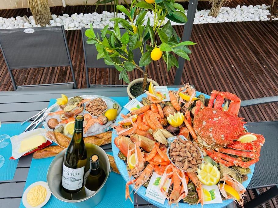 Scorfel Lodge, Villa Matisse, Spa & Terrasse Perros-Guirec Buitenkant foto